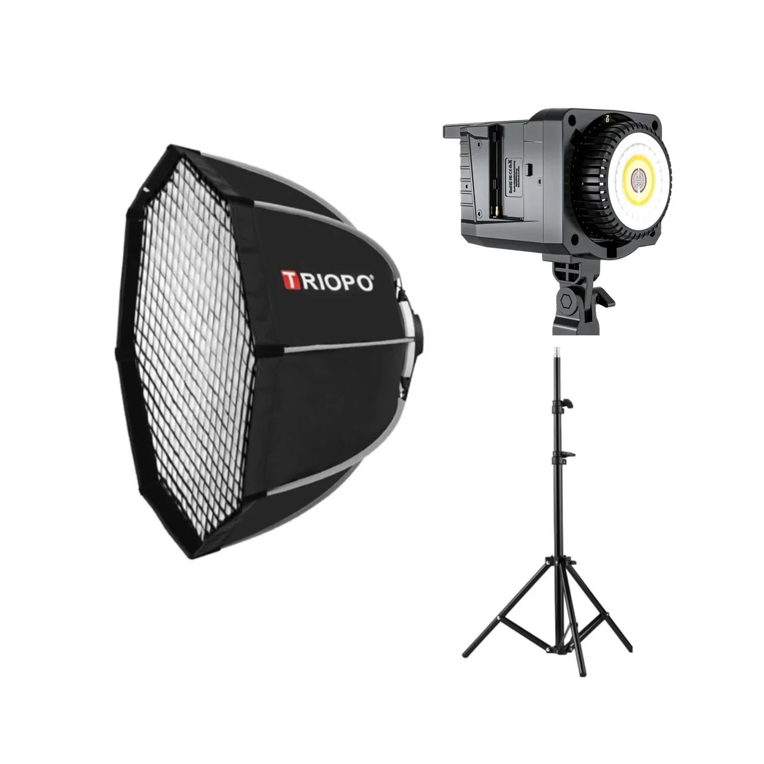 Iluminação Sokani X100 + octabox 60 cm